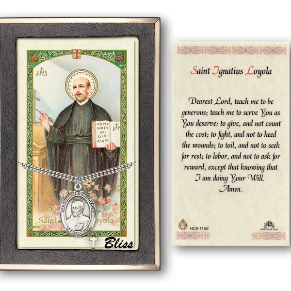 St Ignatius Prayer Card - Etsy