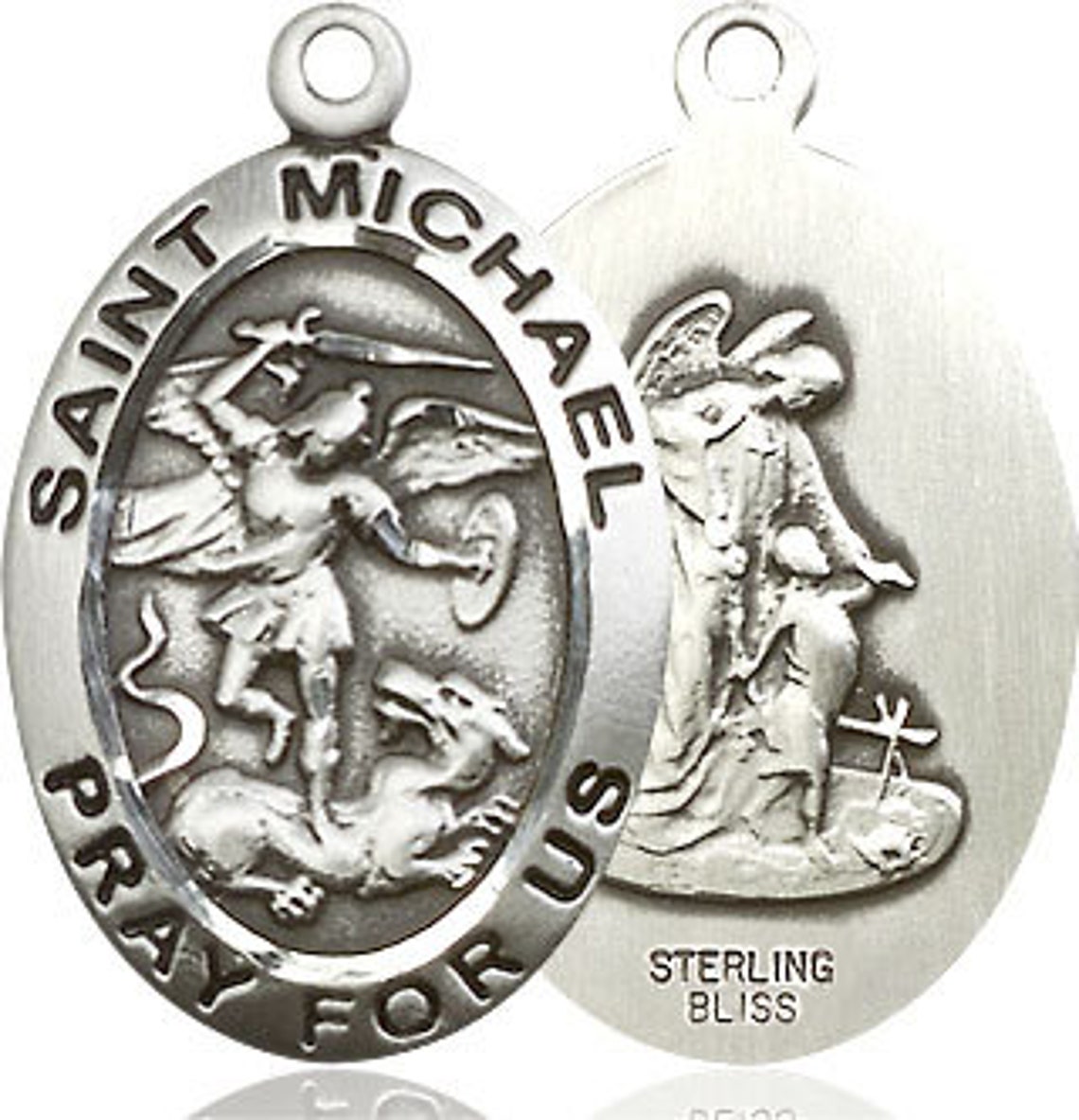 St. Michael the Archangel Medal Etsy UK