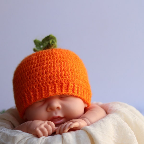 Newborn Pumpkin Hat Etsy