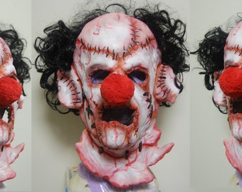 Clown Mask-Horror Mask-Custom Slasher Juggalo Horrorcore Psycho Halloween Mask