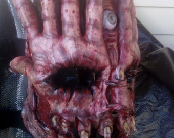 Mushroomhead mask jeffrey nothing horror hand 666 zombie evil dead halloween