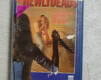 The Newlydeads 1988 VHS Tape Jimmy Williams Jean Levine Cult Horror Slasher Rare