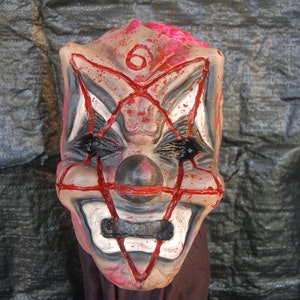 Iowa Slipknot Clown Mask - Shawn Crahan Tribute Horror Scary Halloween Custom