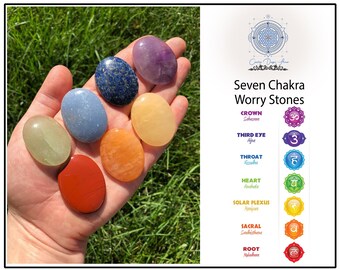 7 Chakra Stones Etsy 7 Chakra Stones Etsy