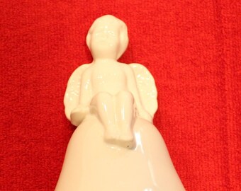 Campana de ángel vintage de cerámica del centro comercial Baybrook Mall en Houston