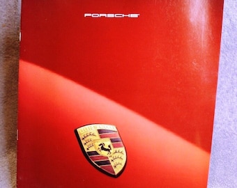 Folleto del Porsche Auto Show Vintage 1991