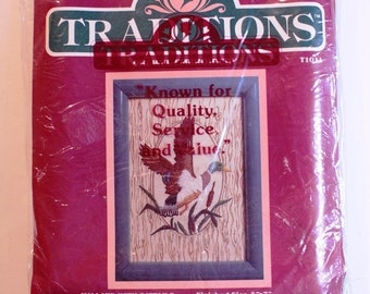 Vintage Traditions Crewel Embroidery Kit (T1011) Mallard with Cattails
