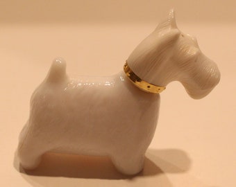 Vintage Avon Queen of Scots Dog Bottle/Decanter (Cotillion Cologne)