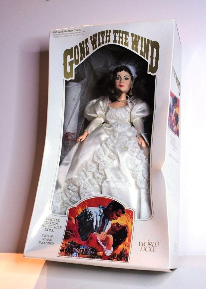 Vintage 1989 World Dolls: Gone With the Wind Limited Ed Scarlett
