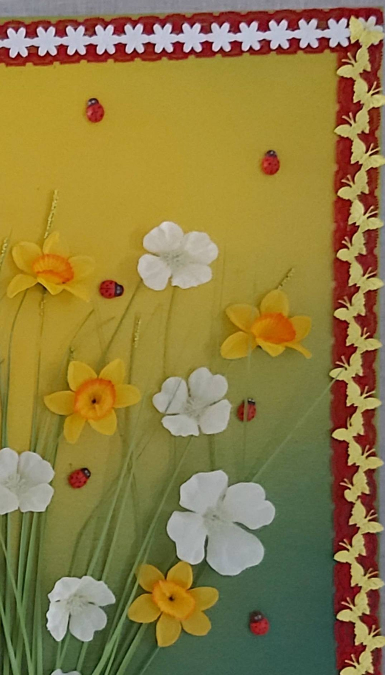 Ladybird Garden canvas picture wall decor | Etsy