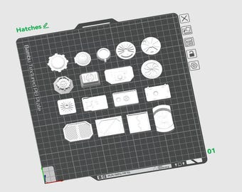 Greeblie Hatches & Doors Model Pack - 3D Print Ready
