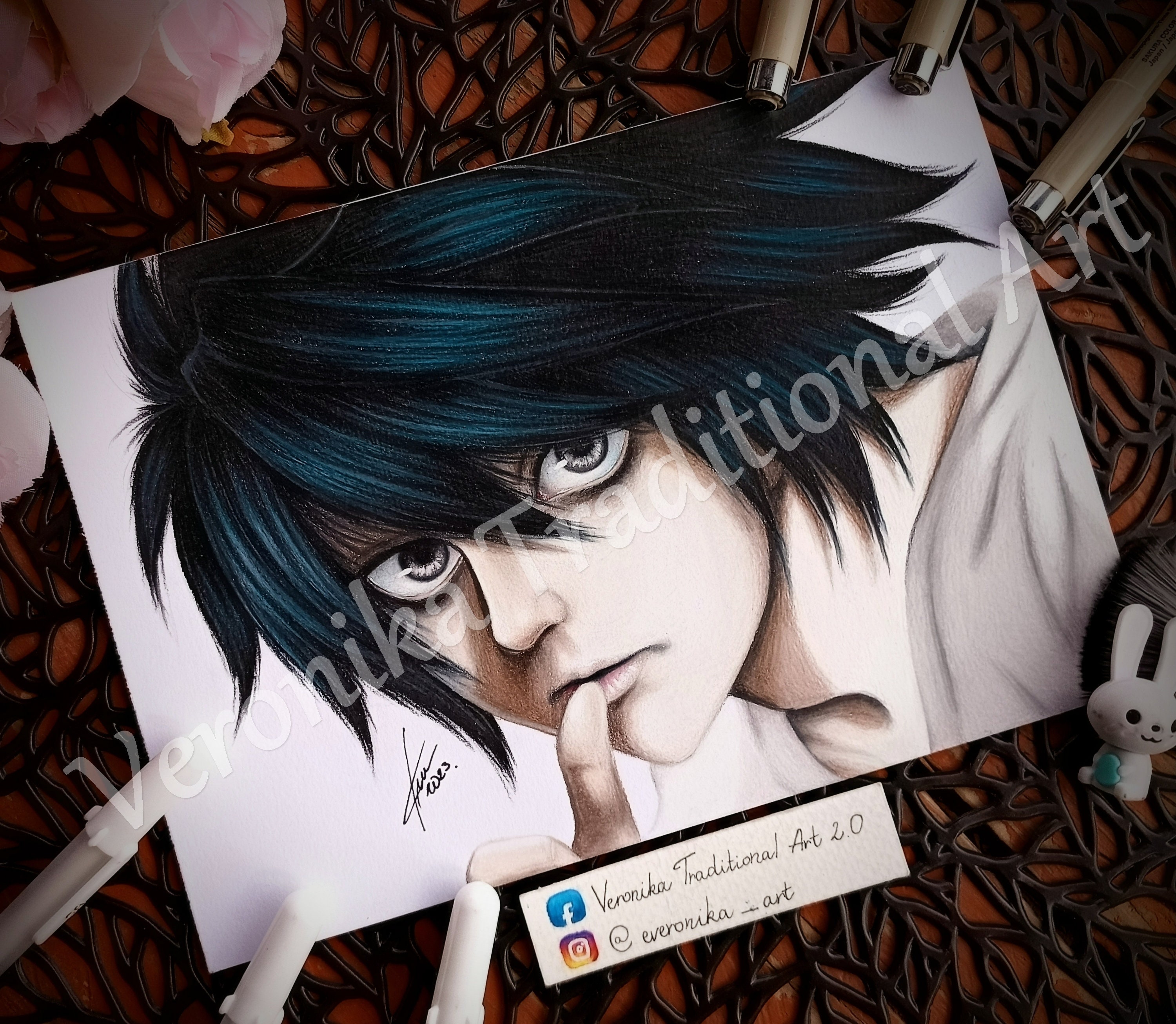 Death Note L Poster - Etsy
