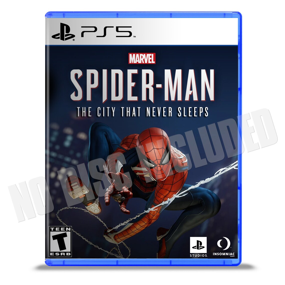 Custom/unofficial Marvel's Spiderman the City That Never Sleeps PS4