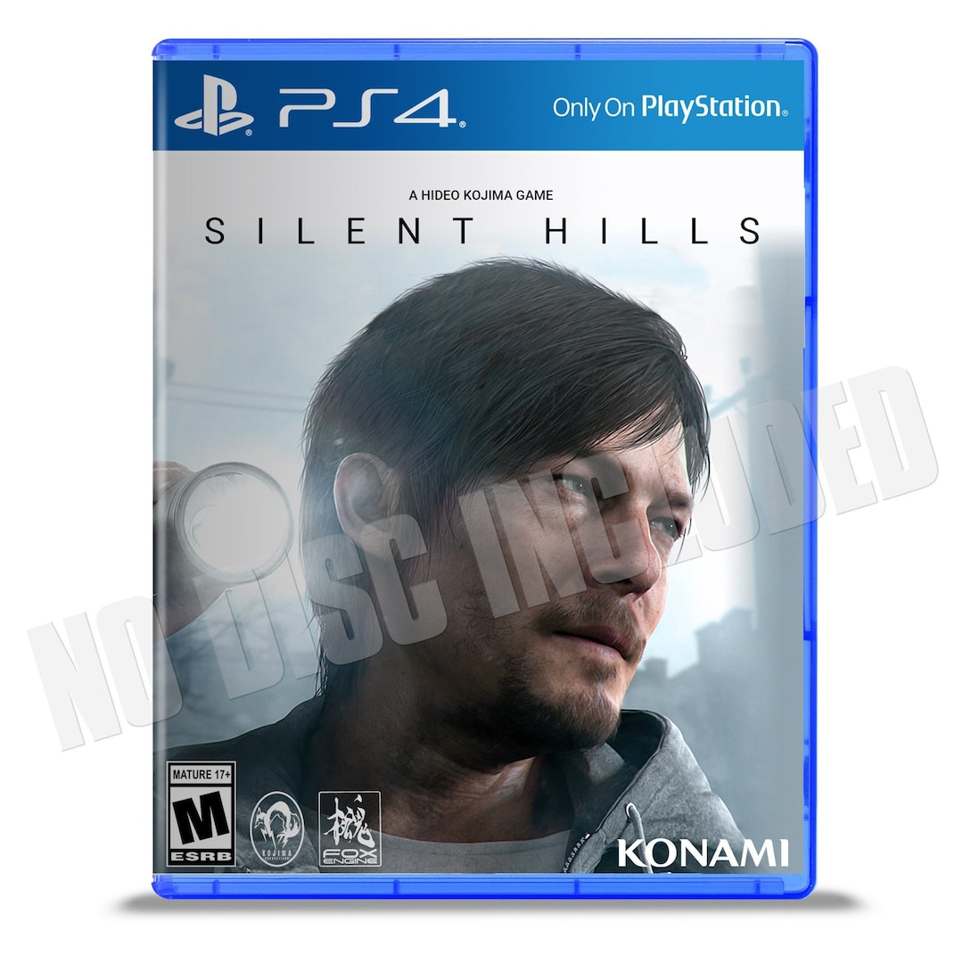 Custom/unofficial Silent Hills PS4 Video Game Case No Disc Included ...