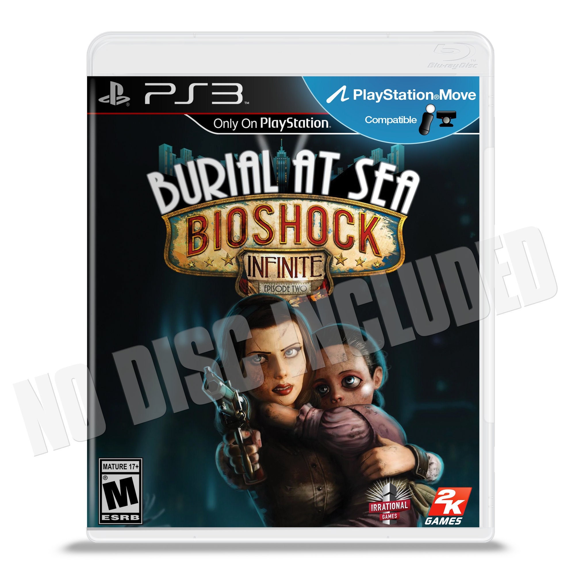Custom/unofficial Bioshock Infinite: Burial at Sea Episode 2 Xbox 360 ...