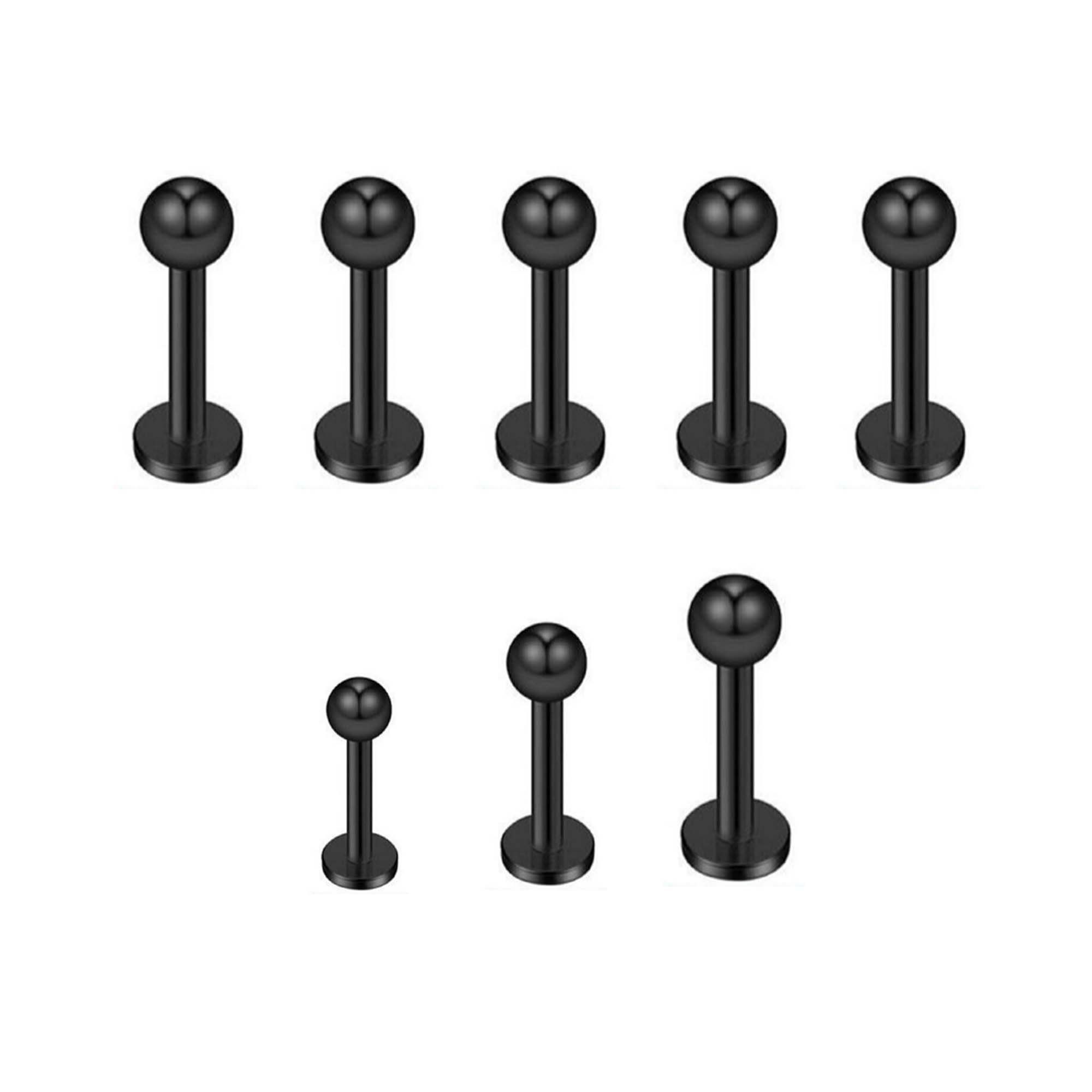 Nipple Bars Labret Bars Tragus Bars Monroe Ball Bar Ear Stud Cartilage