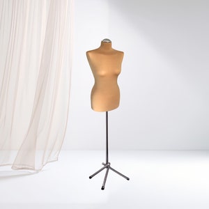 Mannequin female, Dress form, Sewing mannequin female, metal stand, Tailor Dress Form for Clothing Display & Design