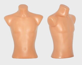 Forme di visualizzazione, corpo maschile, visualizzazione del torso maschile