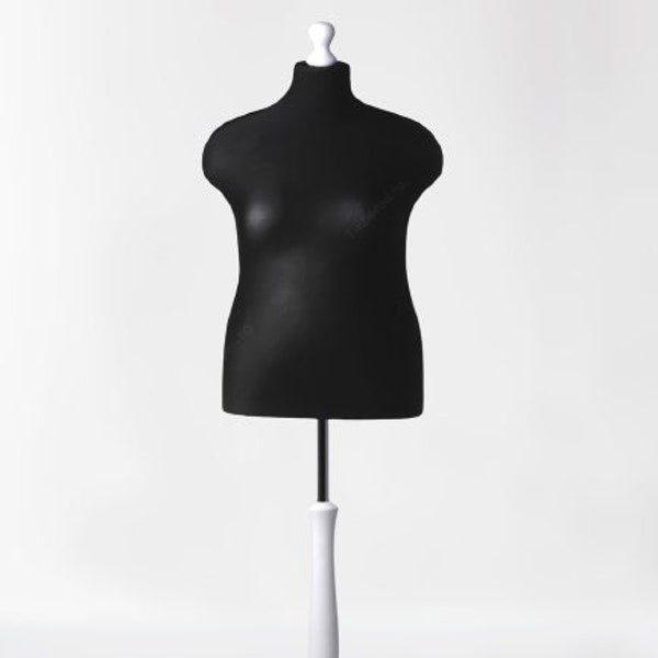 4XL Mannequin female, Plus size, Dress form, Sewing mannequin female
