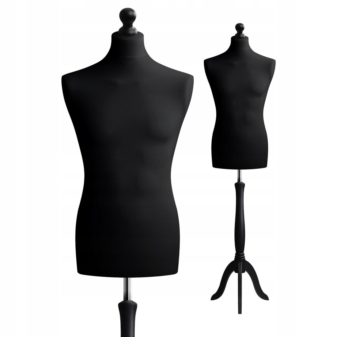 Buy Female Dress Form Torso with Black Wood Stand Online at desertcartAruba