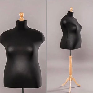 4XL Mannequin female Plus size, Dress form, Sewing mannequin female, Tailor Dress Form for Clothing Display & Design