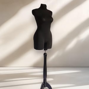 Mannequin female, Dress form, Sewing mannequin female, cover – black, Tailor Dress Form for Clothing Display & Design