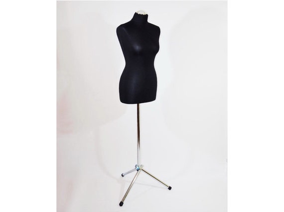 Tailor's Dummy Tailor's Bust Female Mannequin Stand Chrome 