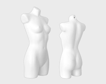 Display forms, Female Body, Female Torso Display