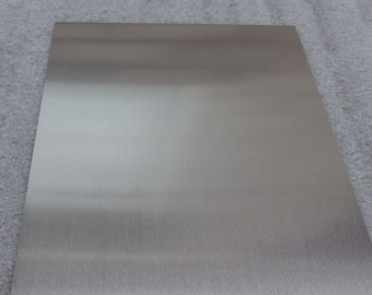 Aluminium Sheet Natural Finish, Stamping, Etching, Stencils and Metalworking, 7 Thicknesses