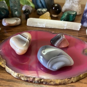Botswana Agate Tumbled Stones