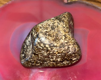 Bronzite tumbled stones