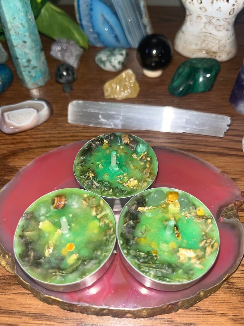 Intention Tea Lights - Etsy