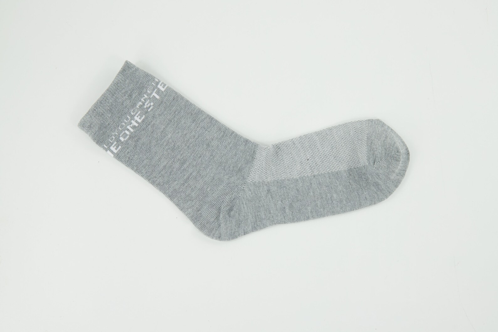 RE 100 Recycled Plastic Athletic Socks in Colour Option Dark Grey