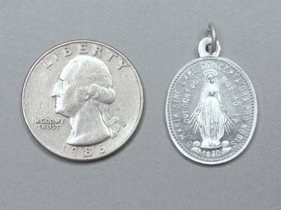 Holy Spirit. Saint Virgin Mary, Miraculous Medal.… - image 2