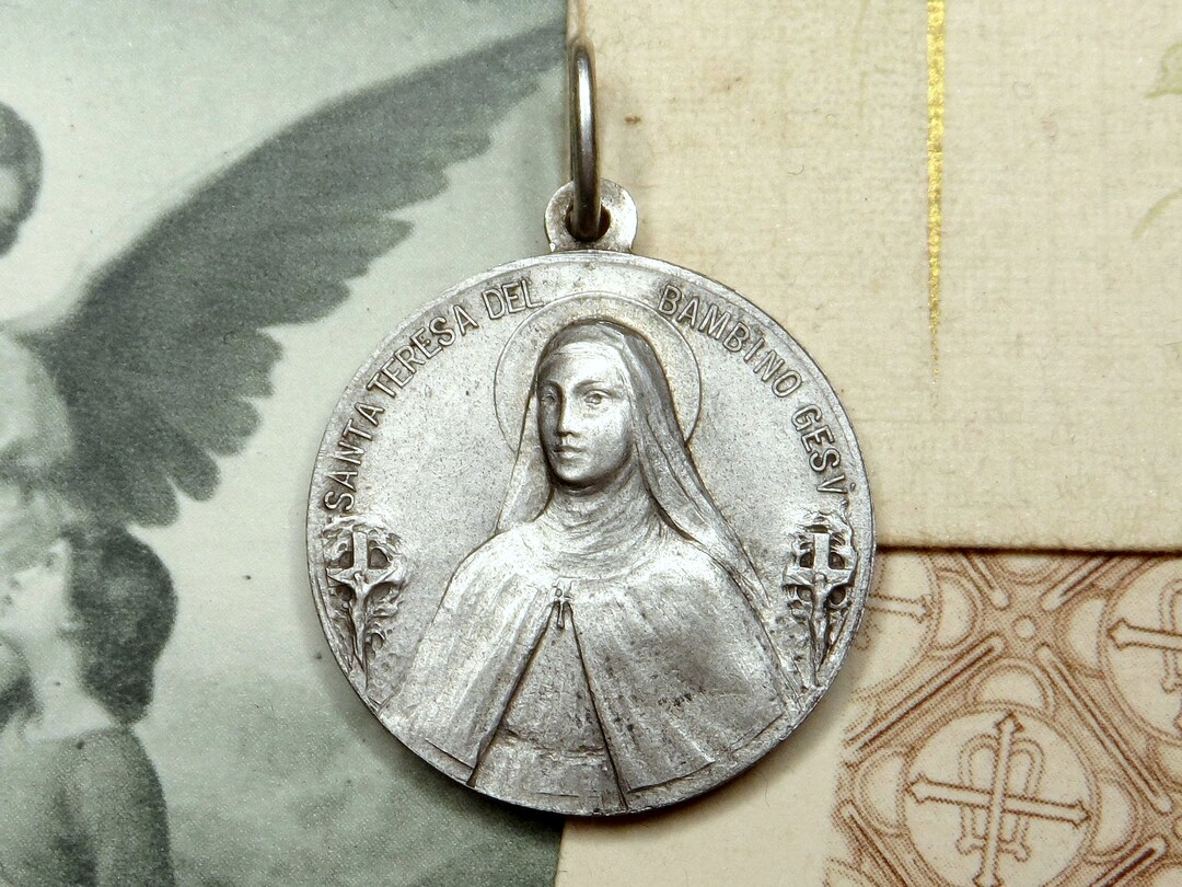 Santa Teresa Del Bambin Gesu. Canonized 1925 by Pope Pius XI, Antique