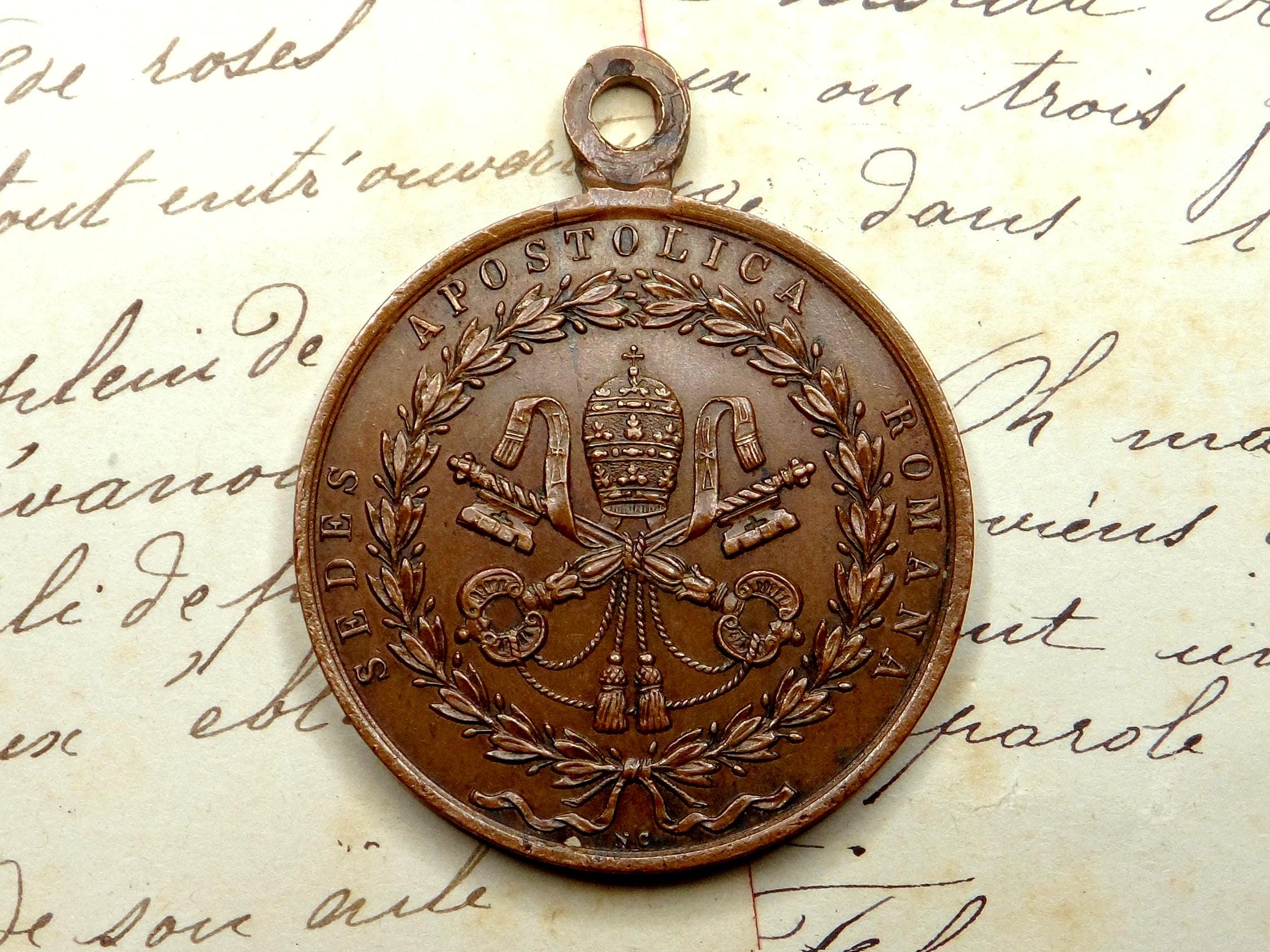 Vatican medal - Etsy 日本