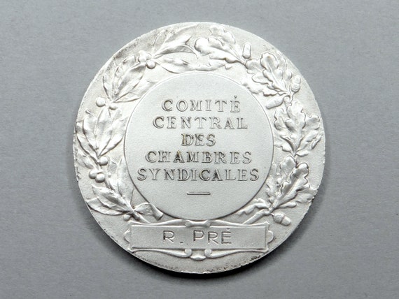 Woman. Female, Marianne. Vintage Large Medal. 198… - image 4