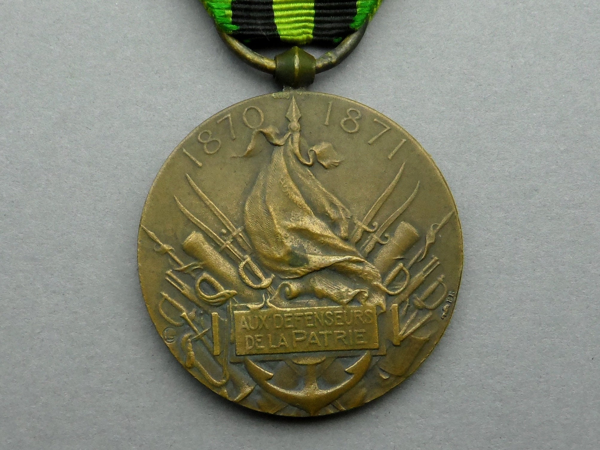 Franco Prussian War 1870. Antique Medals With Ribbon. - Etsy