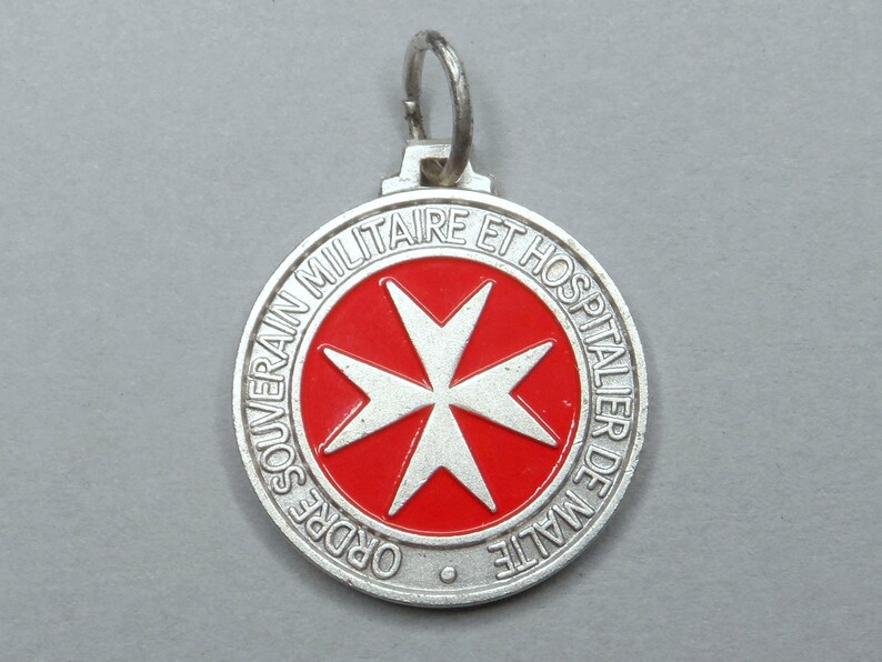 Maltese Cross Order. Coat of Arms. World Leprosy Day. Vintage Etsy