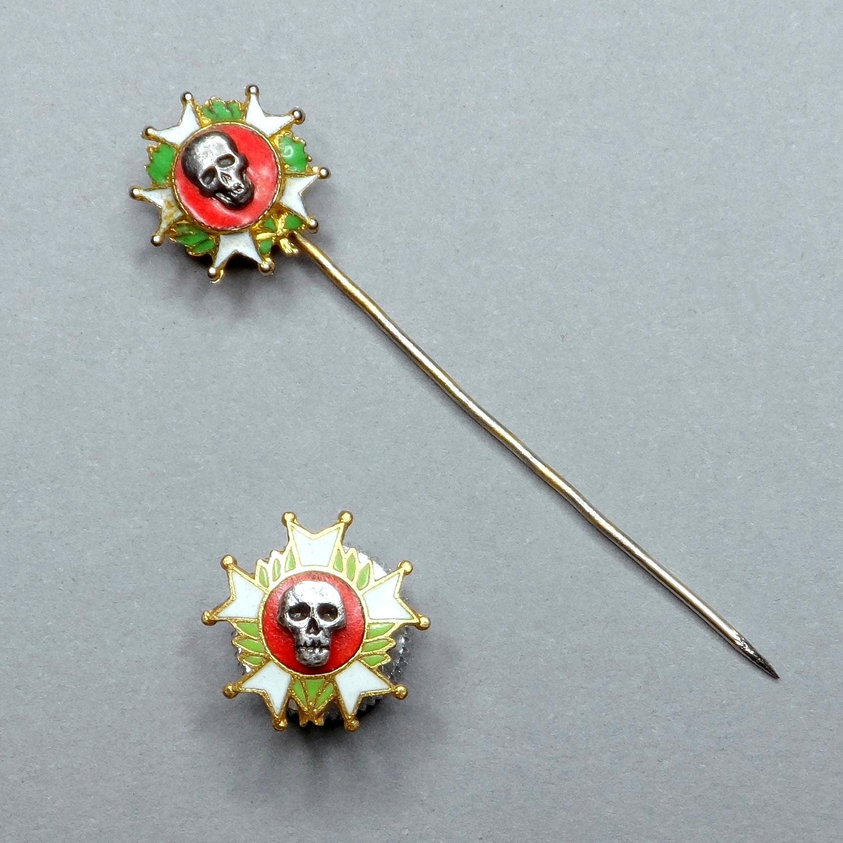 Broche Patriotique France – Laiton Doré – Souvenir De Guerre – Occasion