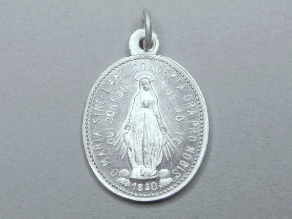 Holy Spirit. Saint Virgin Mary, Miraculous Medal.… - image 1