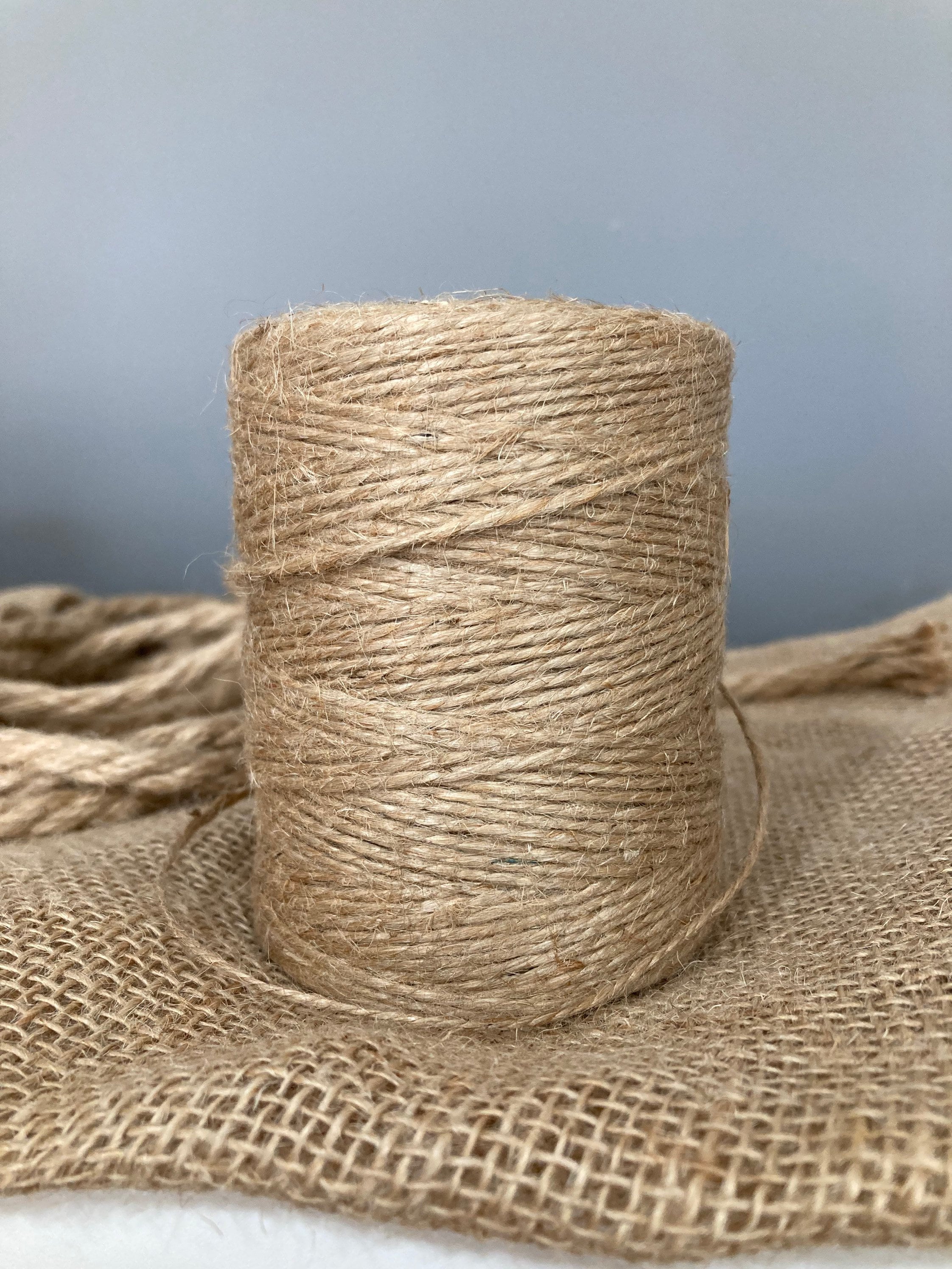Natural Jute Twine Best Arts Crafts Gift Twine Durable Packing String, 328  Feet Brown by Fablise Craft 