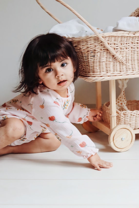 Long sleeve 2024 baby romper
