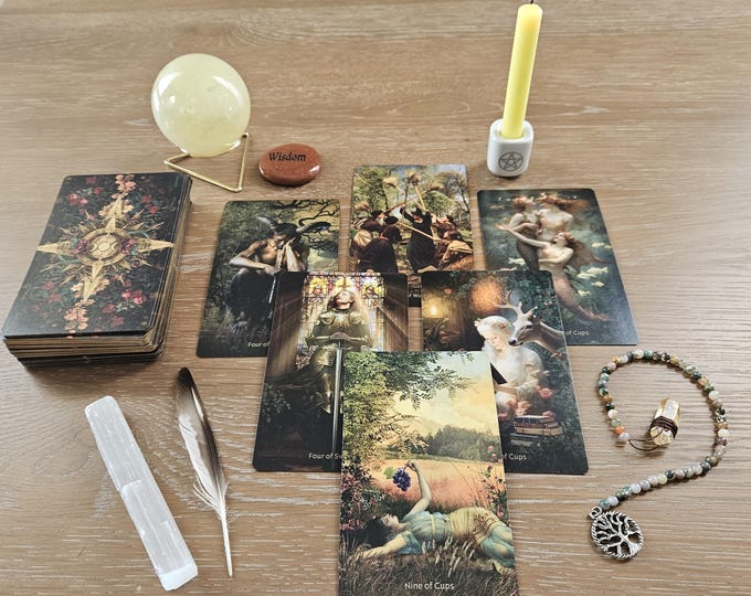 Personalized Tarot Reading with 2 FREE Clarifying Cards. Choose the deck that speaks to you!