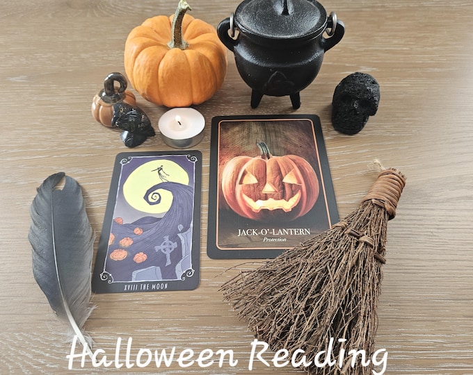 Halloween Reading with Free Oracle card