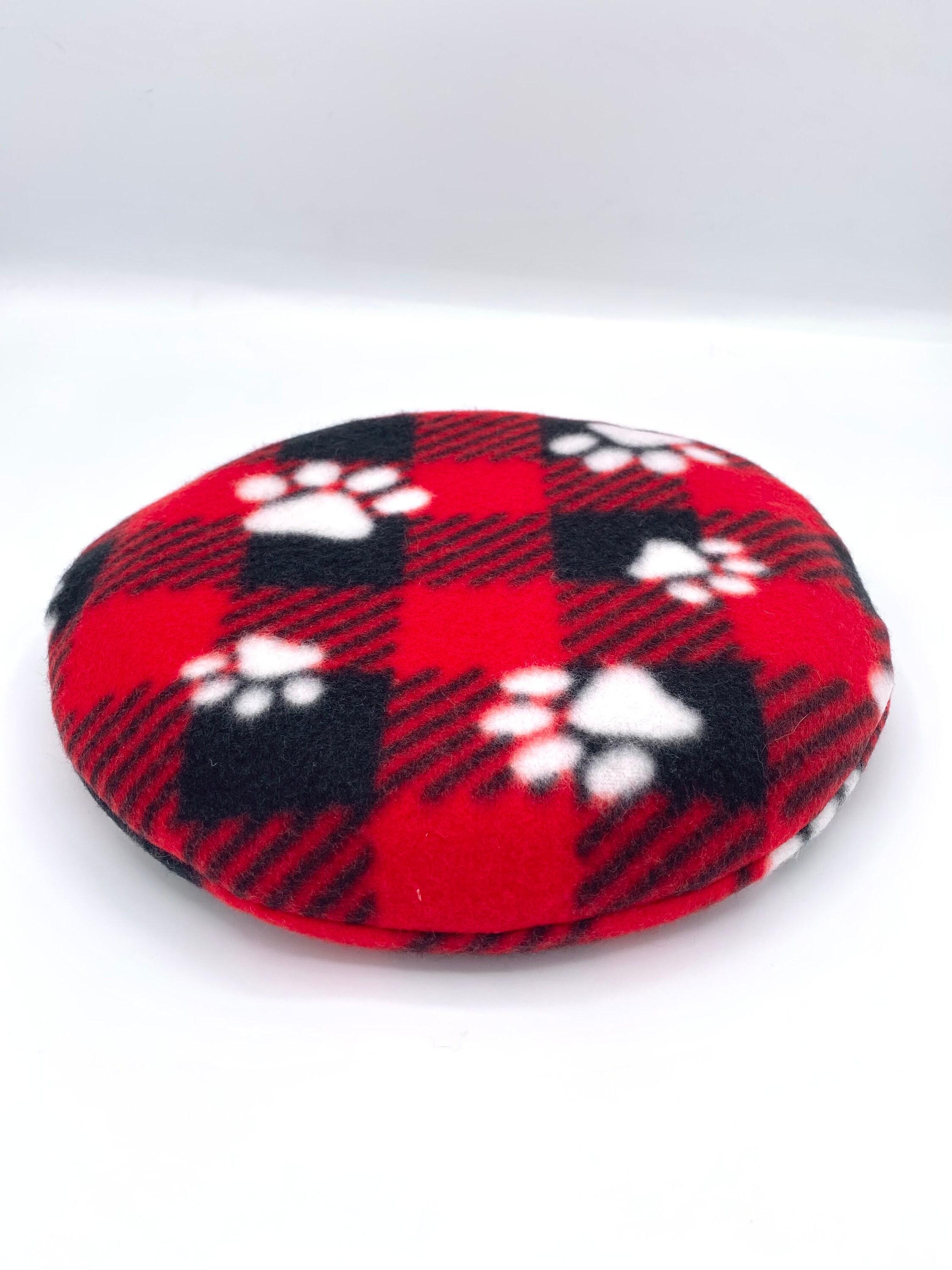 Checkered Paw Print Snugglesafe Cover Etsy