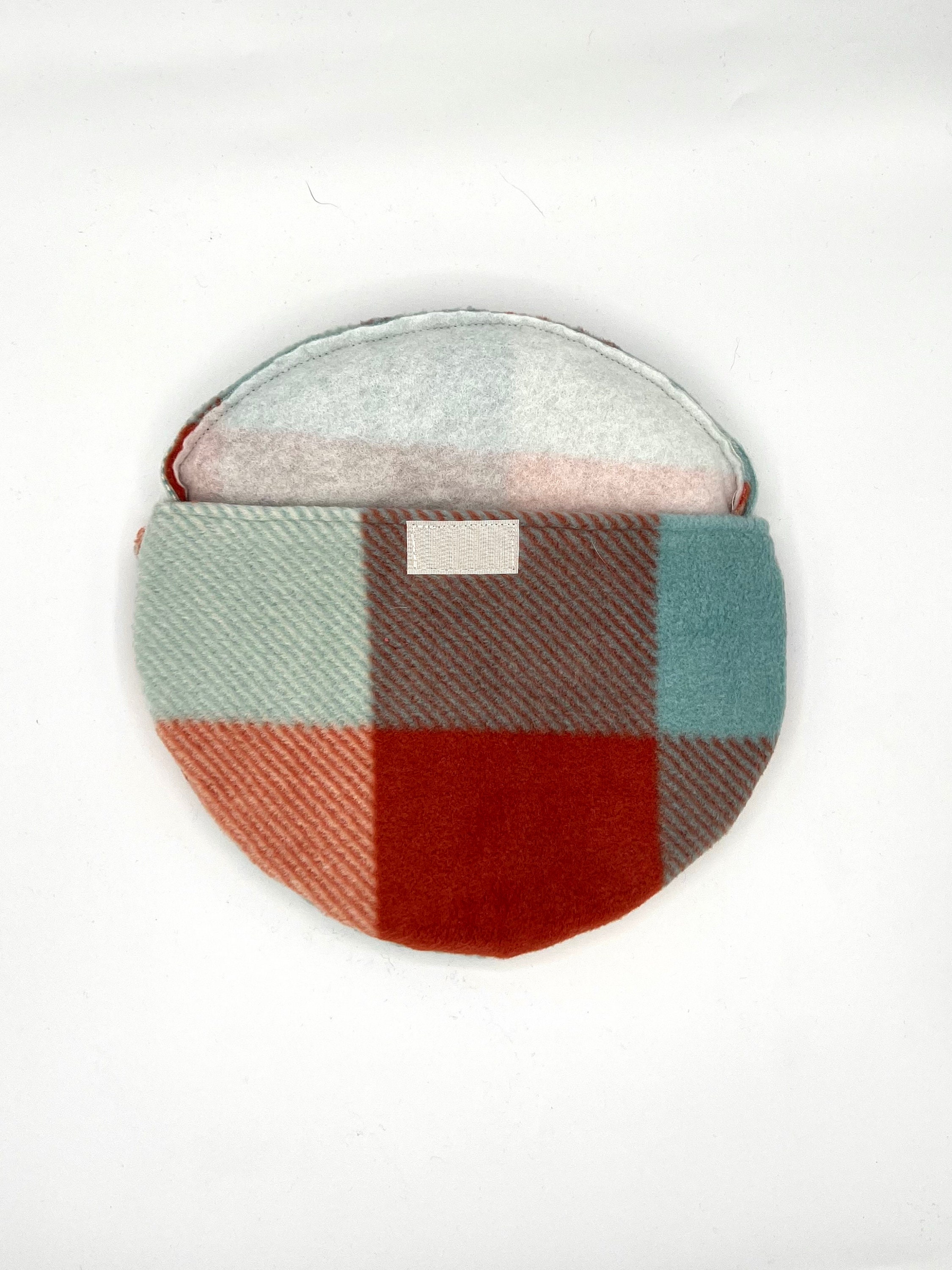 Blue and Rust Plaid Snugglesafe Cover Etsy