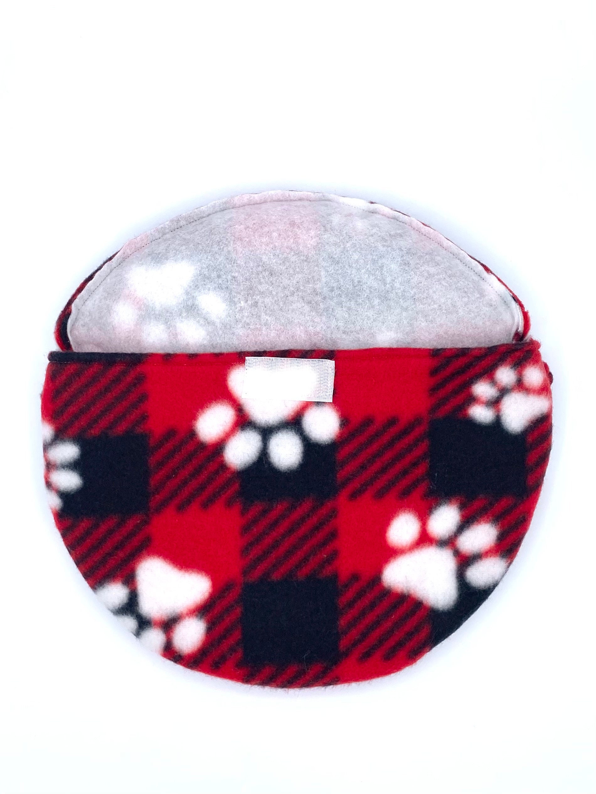 Checkered Paw Print Snugglesafe Cover Etsy