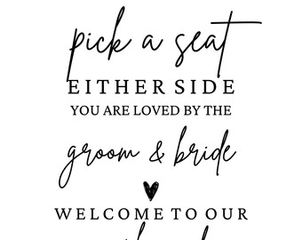 Pick A Seat Svg Etsy