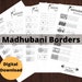 Buy MADHUBANI ART, LOTUS Practice Templates,patterns Training Sheets ...